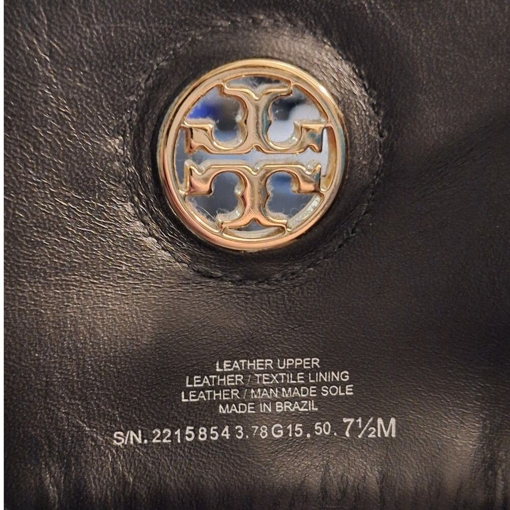 Tory Burch Black Heeled Boots - Picture 12 of 13